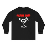 Camiseta Pearl Jam Unissex Clássica Manga Longa