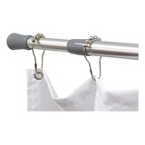 Barra Extensible 110 - 200 Cm Para Duchas Acero Inoxidable