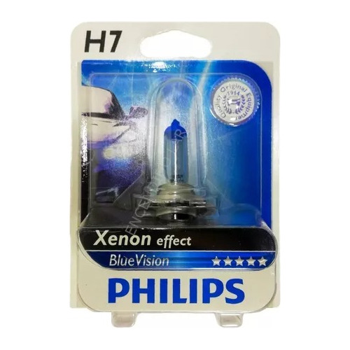 Lampara Philips H7 Blue Vision (12972bv)
