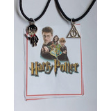 Kit De 3 Pares Colares De Amizade Do Harry Potter 