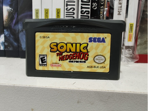 Jogo Gba Gameboy Advance Sonic The Hedgehog Genesis