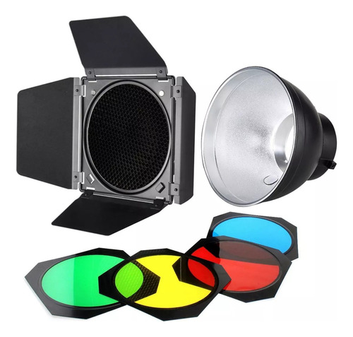 Barndoor Bd-04 Godox E Refletor Encaixe Bowens