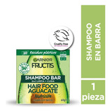 Shampoo En Barra Garnier Fructis Hair Food Aguacate - 60gr