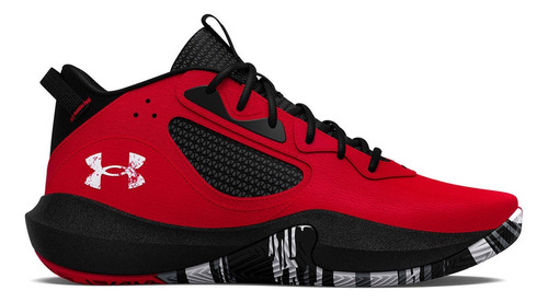 Zapatillas Under Armour Lockdown 6 Unisex Basket Rojo