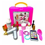 Valija Set Belleza Infantil Juguete Maquillaje Peinado Antex