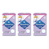 Protectores Mamarios Nosotras X24u . Combo X3 Cajas (72u)