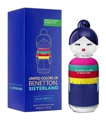 Perfume De Mujer Benetton Sisterland Blue Neroli Edt X 80 Ml