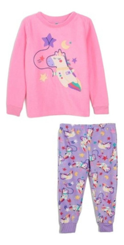 Pijama Infantil Feminino Unicórnio Em Soft Malwee Kids