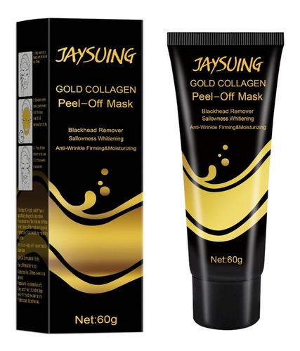 Mascarilla Oro Colágeno Peeloff Aclarante Puntos Negros