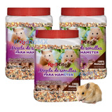 Alimento Comida Para Hamster Mezcla De Semillas 1 Kg (3pzas)