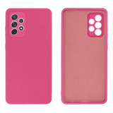 Capa Capinha Compatível Galaxy A72 Silicone Proteção Câm