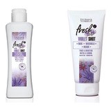 Salerm Biokera Fresh Violet Shot Shampoo + Balsamo Matizador