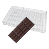 Molde Para Chocolate Goldbaking, Poli , P/ 3 Barras