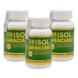 3 Frascos Rmsol Gracian Con Ácido Hialurónico - 90 Tabletas