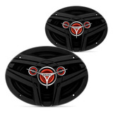 Parlantes Para Auto 6x9 Bomber Bbmax 70w Rms Cuatriaxial 