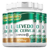 5x Levedo De Cerveja Unilife Vitamins (400 Caps) Complexo B