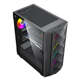 Ventilador Case Gaming Gamemax Black Diamond 1 Rgb+tira Led Color Black