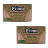 Popote Biodegradable Primo Con 500 Piezas -2 Cajas
