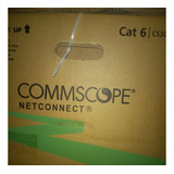 Cable De Red  Utp Cat 6 Commscope Amp Bobina 305m Azul