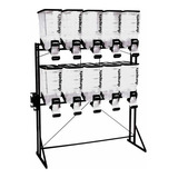 Dispensador De Ração Standard Black 10x40 Litros - Durapets