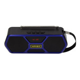 Bocina Bluetooth Radio Fm Recargable Inalambrica Portatil 