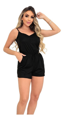 Conjunto Feminino Promoção Shorts Blusa Verão Cor Moda