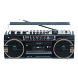 Radio Retro Cassette X-bass 10w - Ps
