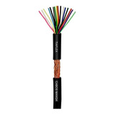 Cabo Manga Blindado 12 Vias X 22 Awg Tiaflex - 40m Preto