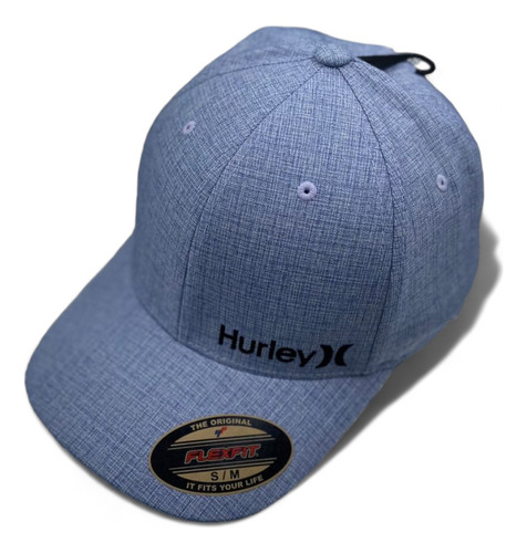 Gorra Hurley Modelo Corp Textures Distintos Colores Cerrada