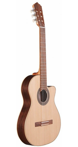  Guitarra Criolla Fonseca 41 K Con Corte 1/2 Caja - Oddity