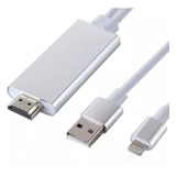 Cable Adaptador iPhone Lightning Usb 3.0 Hdmi 3 En 1