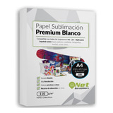 Papel Sublimación Blanco Secado Rápido 110gr 100 Hojas A4