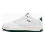 Zapatilla Puma Court Classic Jr Blanco Niños