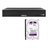 Dvr Intelbras 16ch Intelbras Mhdx 1016-c C/hd Wd Purple 4tb