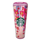 Termo Starbucks Transparente 710 Ml Cherry Blossom Original