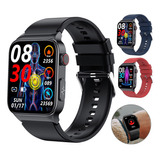 Smartwatch Relógio Para Medir Glicose Android Pulseira E500