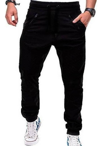 Pantalones De Joggers Ajustados Lisos Para Hombre, Gimnasio,