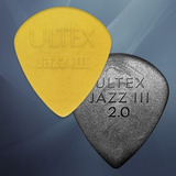 Dunlop Ultex Jazz Iii Pack 2 Uñetas 1.38mm 2.0mm