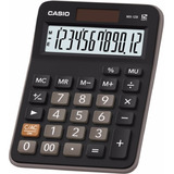 Calculadora De Mesa 12 Dígitos Negra Mx-12b Casio