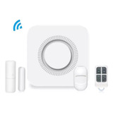 Alarma Para Casa Inalambrica Wifi Tuya + Sensores Kit Alarma