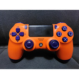 Controle Ps4 Laranja Original Slim 2° Geração Semi Novo