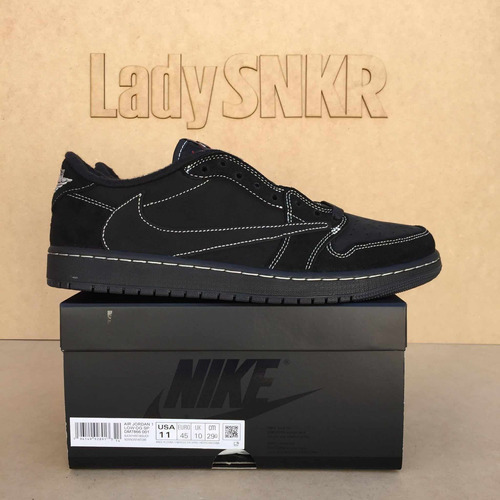 Jordan 1 Travis Black Phantom ( 29 Mx 11 Us ) Ladysnkr