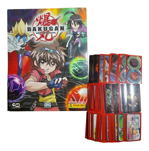 Álbum De Estampas Bakugan + Set De Estampas Panini 