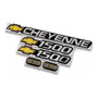 Kit Emblemas Chevrolet Cheyenne 1500  Chevrolet Cheyenne