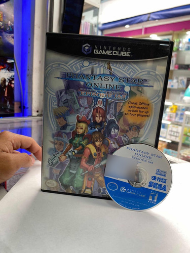 Phantasy Star Online Episodio 1 Y 2 Gamecube Videojuego