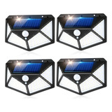 Heedu Luces Solares Exterior, 4 Paquetes Lámparas Solares 10