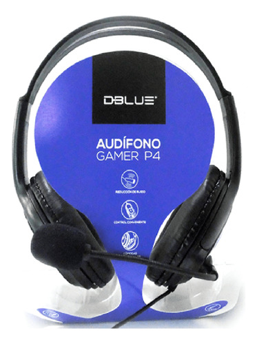 Audifono Gamer P4 C/mic On/off + Control Volumen Dblue B29