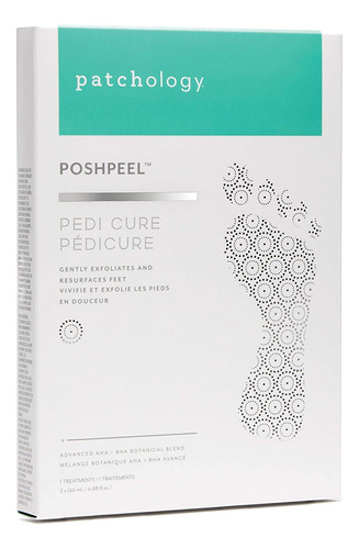 Patchology Poshpeel Pedi Cure  Tratamiento De Remojo Para Ex