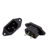 Conector Interlock Para Chasis Tomacorriente Atornillable