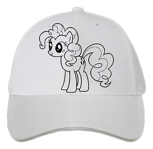 Gorras Para Pintar Con Fibras - 24 Un - Mi Pequeño Pony